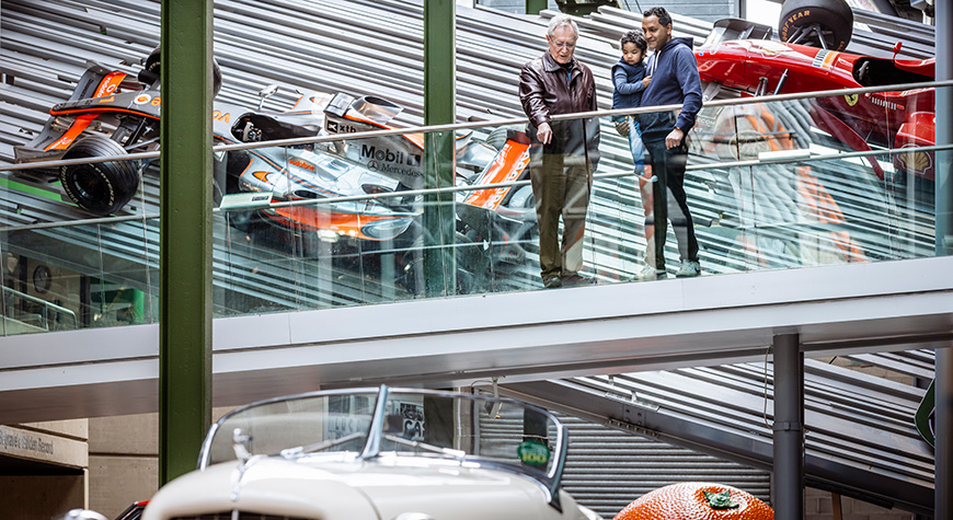 Explore the history of motoring at the National Motor Museum, Beaulieu