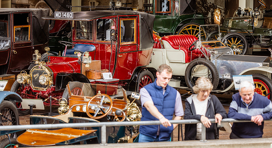 See gems from the dawn of motoring at the National Motor Museum, Beaulieu