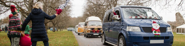 VW Santa Run at Beaulieu