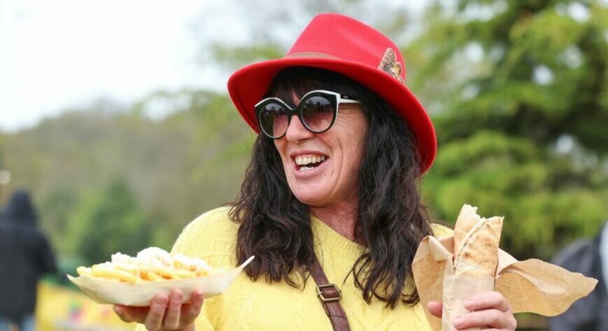 The Good Food Market at the BBC Gardeners' World Spring Fair at Beaulieu