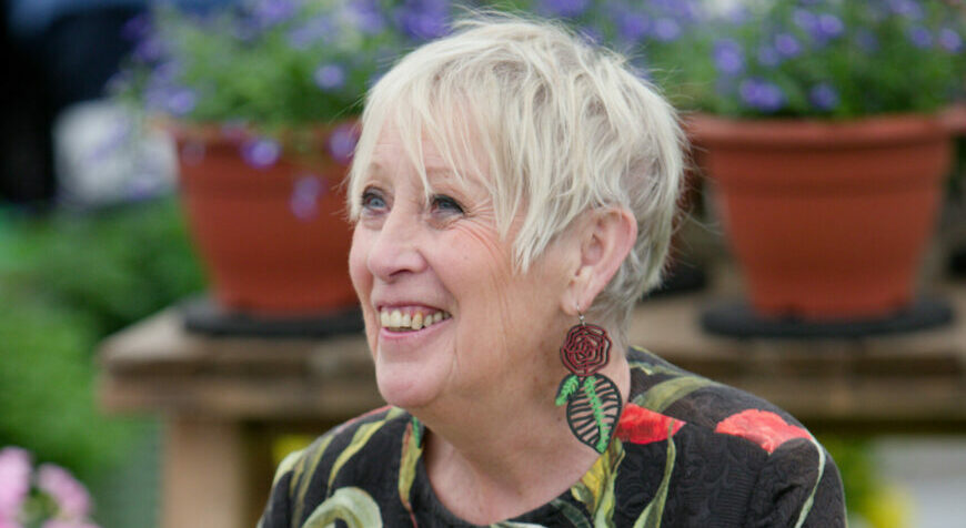 Carol Klein at the BBC Gardeners' World Spring Fair at Beaulieu