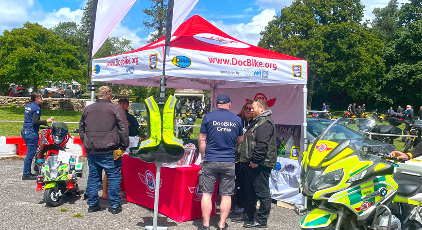 Exhibitors at Beaulieu Bikers' Day