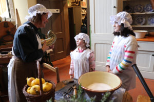 Interact with costumed staff in Palace House at Beaulieu 