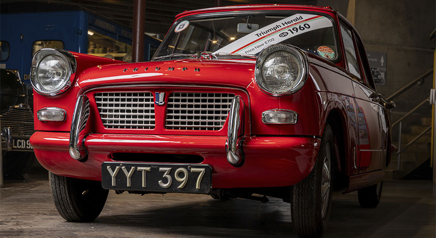 Ages of Motoring exhibit at the National Motor Museum