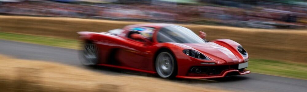 Demonstration Run at Beaulieu Supercar Weekend