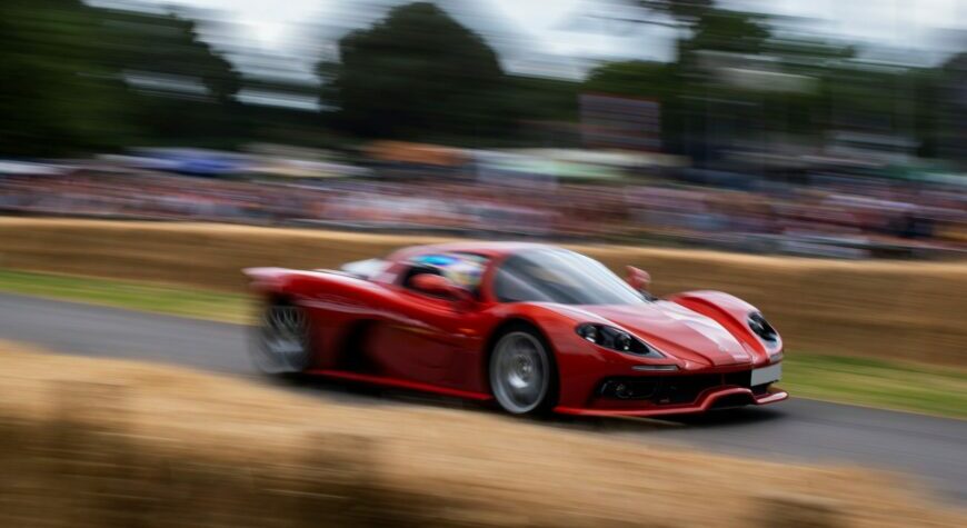 Demonstration Run at Beaulieu Supercar Weekend