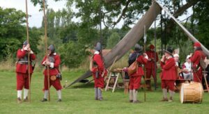 History Re-enactment Weekend at Beaulieu