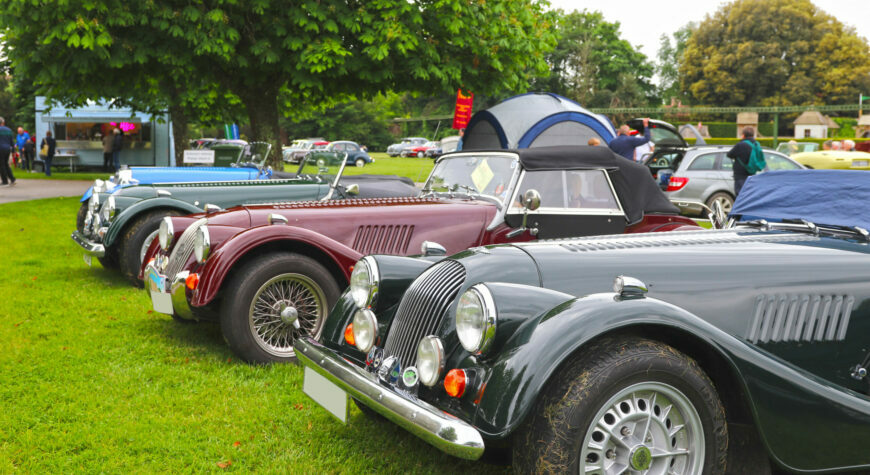 Morgan Sports Cars at Beaulieu for MSCC Mogfest