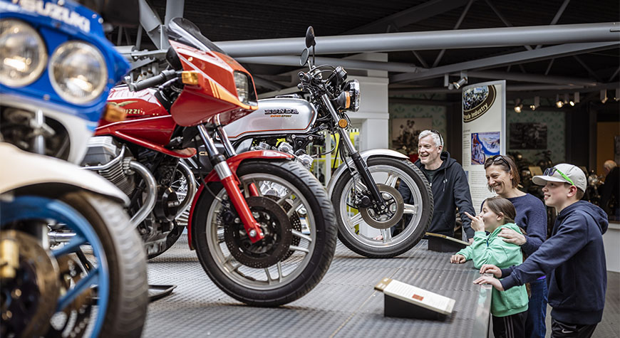 History of Motorcycling at the National Motor Museum at Beaulieu